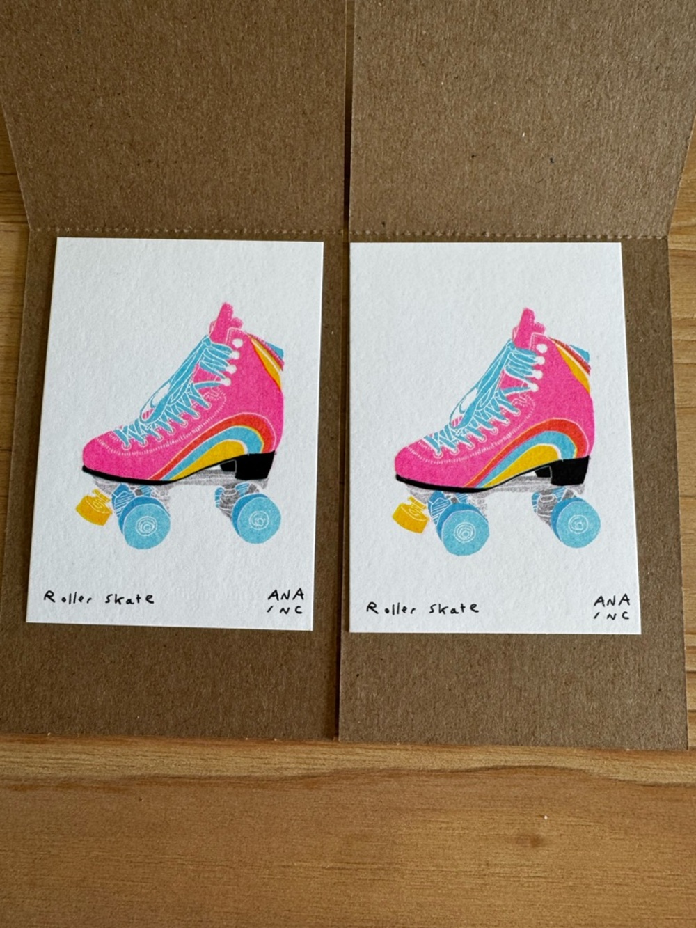 Two Roller Skates - Inciardi Mini Print